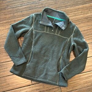 Cozy Kuhl Green Fleece Pullover